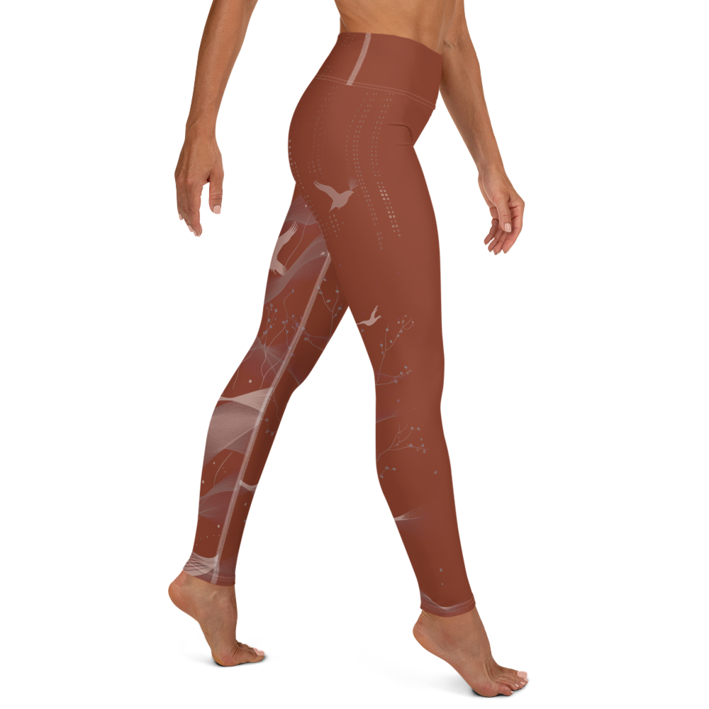 Inner - Terracotta High-Waist Leggings