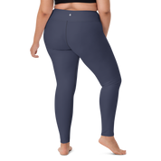 Basics - Navy High-Waist Leggings