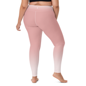 Rose Faded High-Waist Leggings