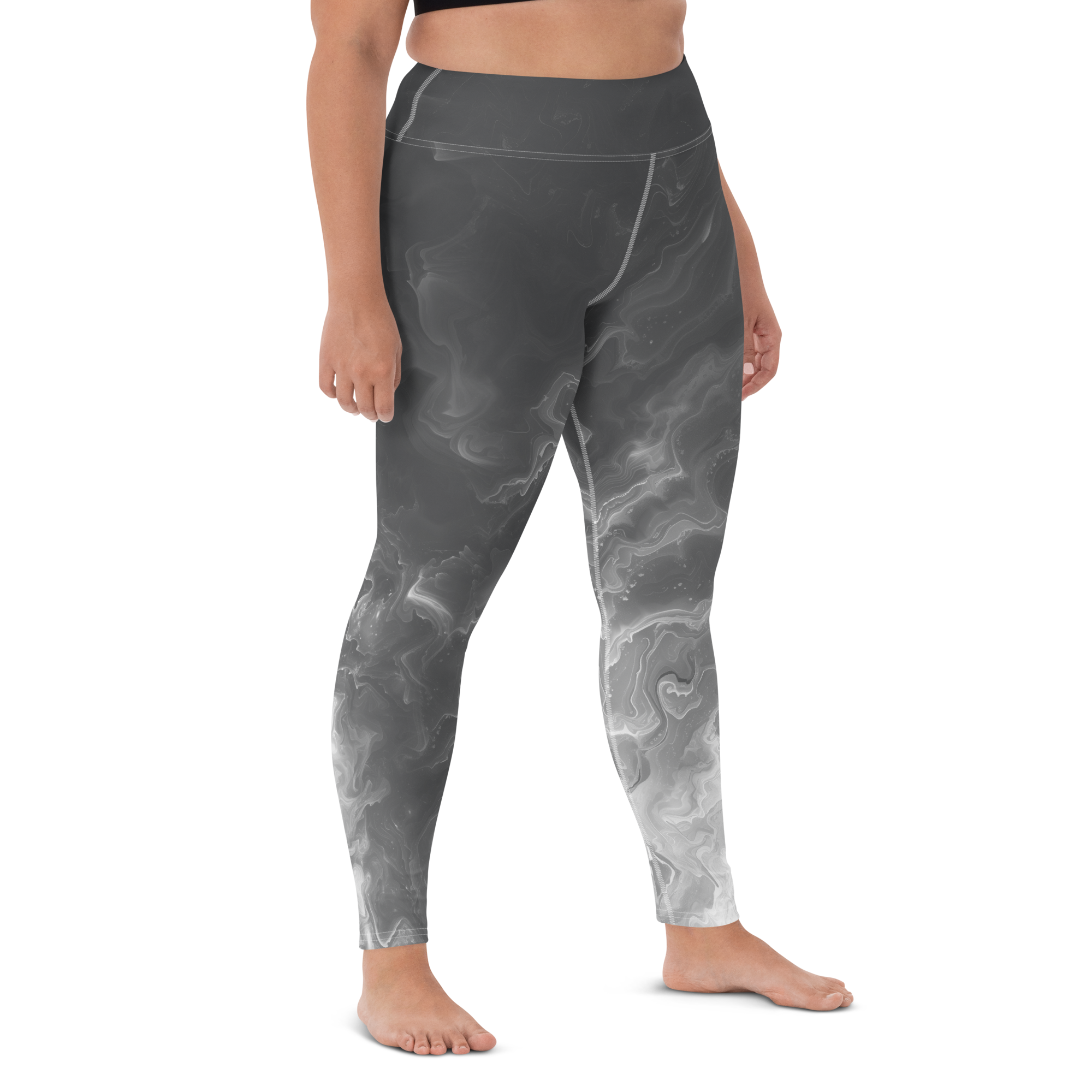 Awaken - Anthracite High-Waist Leggings