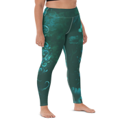 Believe - Green High-Waist Leggings