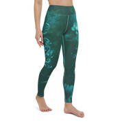 Believe - Green High-Waist Leggings