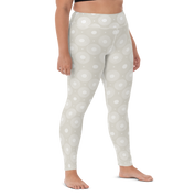 Infinite Circle - Bone High-Waist Leggings