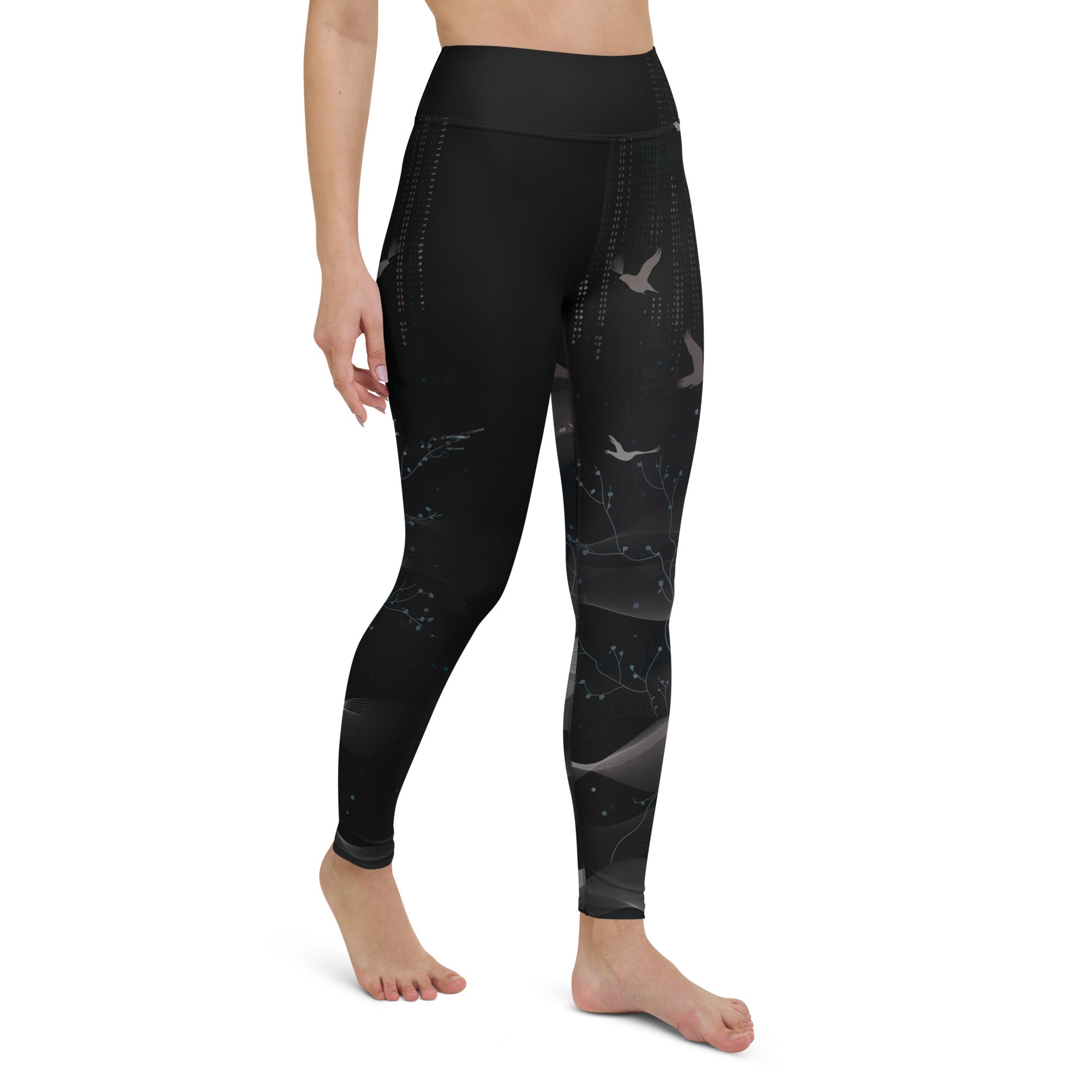 Inner - Black High-Waist Leggings