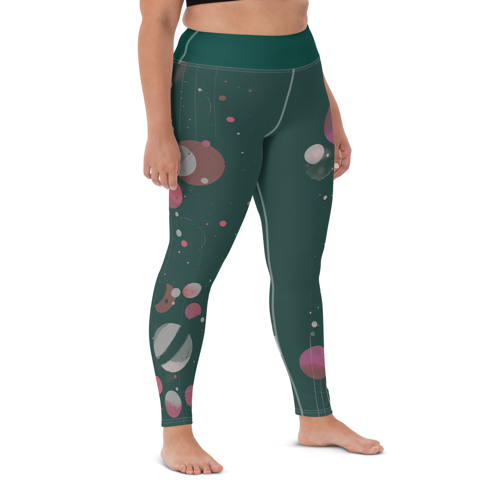 Worth - Green High-Waist Leggings