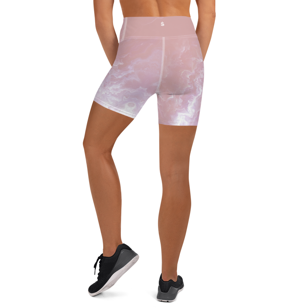 Awaken - Rose High-Waist Biker Shorts