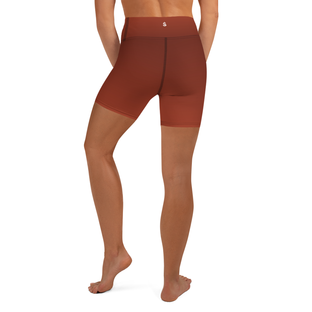 Faded - Terracotta Biker Shorts