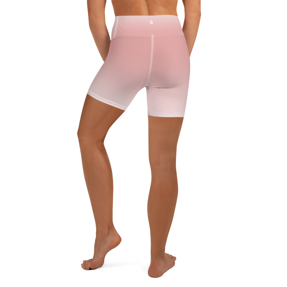 Faded - Rose High-Waist Biker Shorts