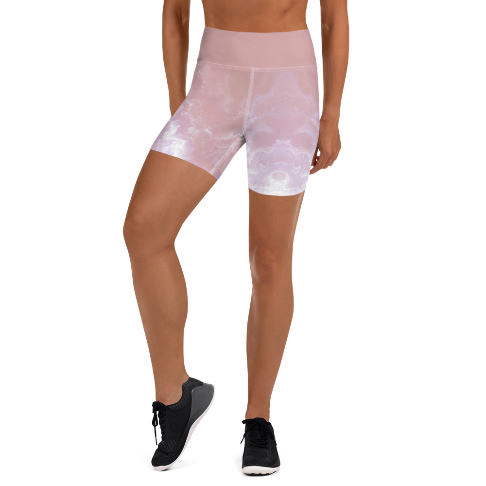 Awaken - Rose High-Waist Biker Shorts