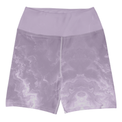 Awaken - Lavender High-Waist Biker Shorts