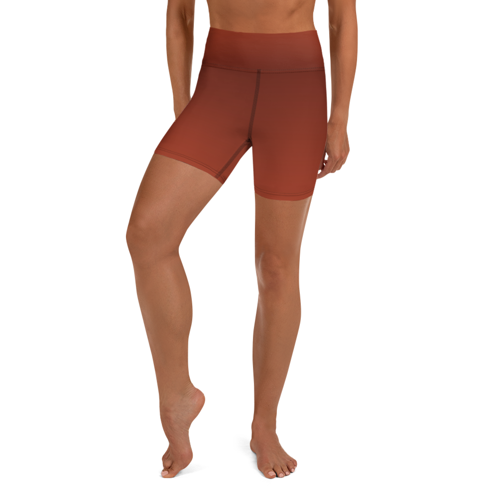 Faded - Terracotta Biker Shorts