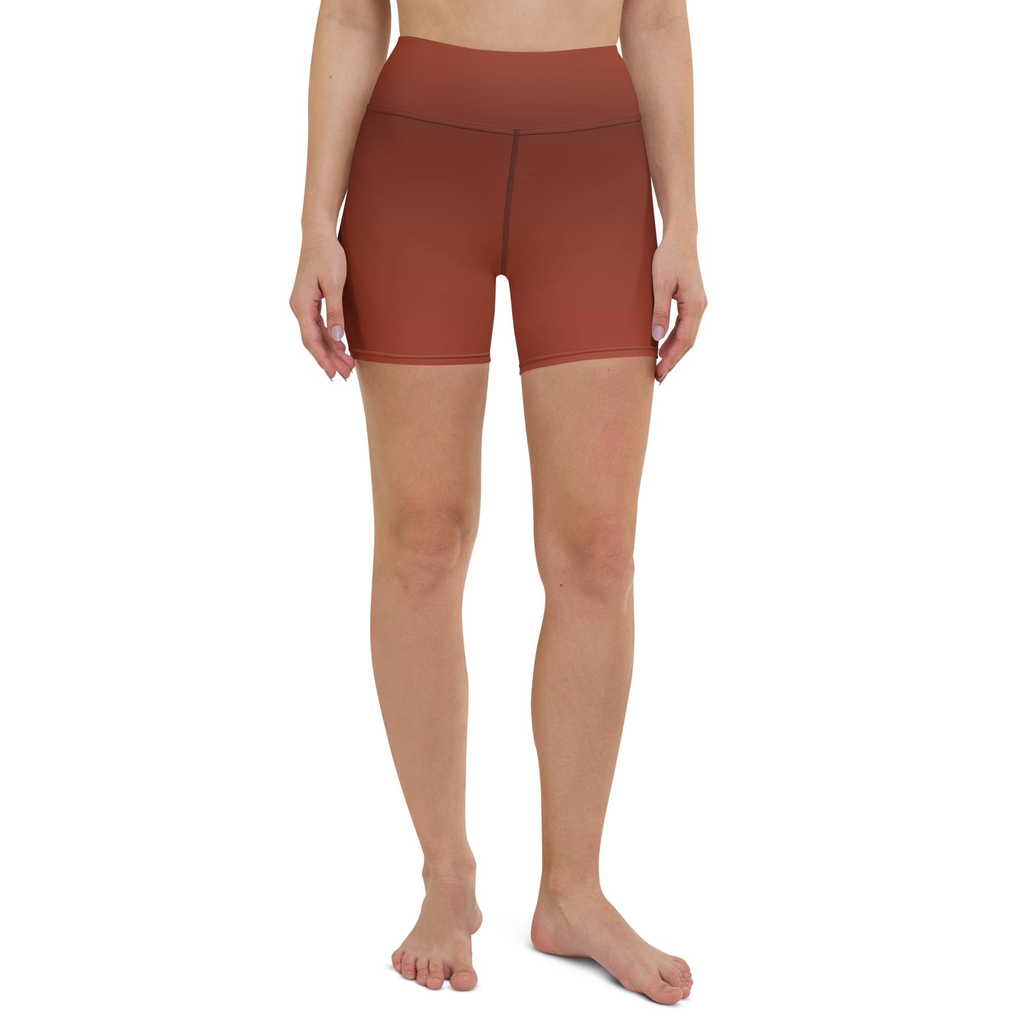 Faded - Terracotta Biker Shorts