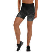 Awaken - Black High-Waist Biker Shorts