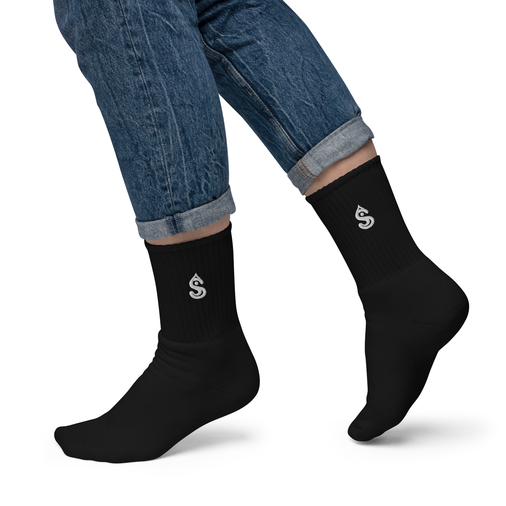 embroidered-crew-socks-black-left-667a0300d3ec4.png